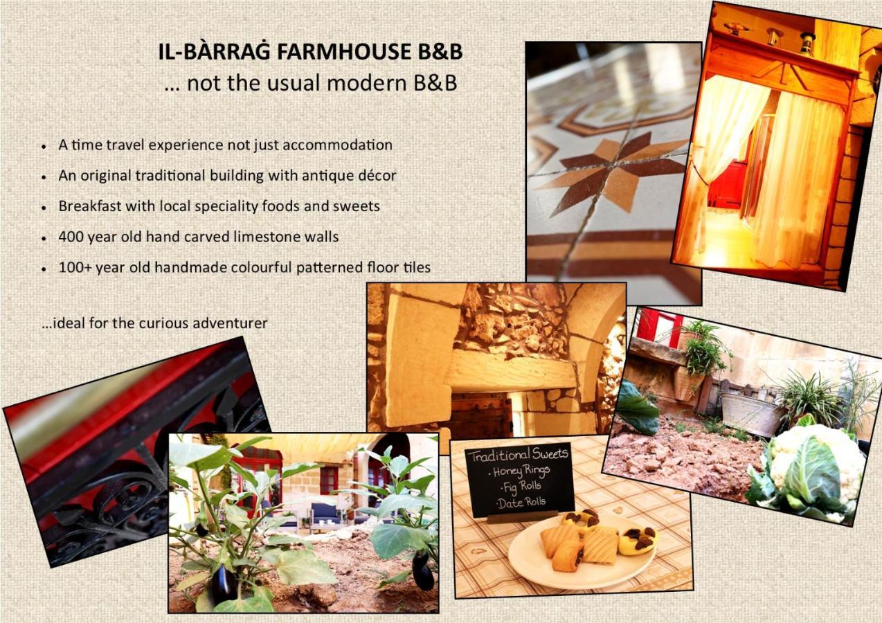 Il-Barrag Farmhouse B&B - Gozo Traditional Hospitality Nadur Exteriér fotografie